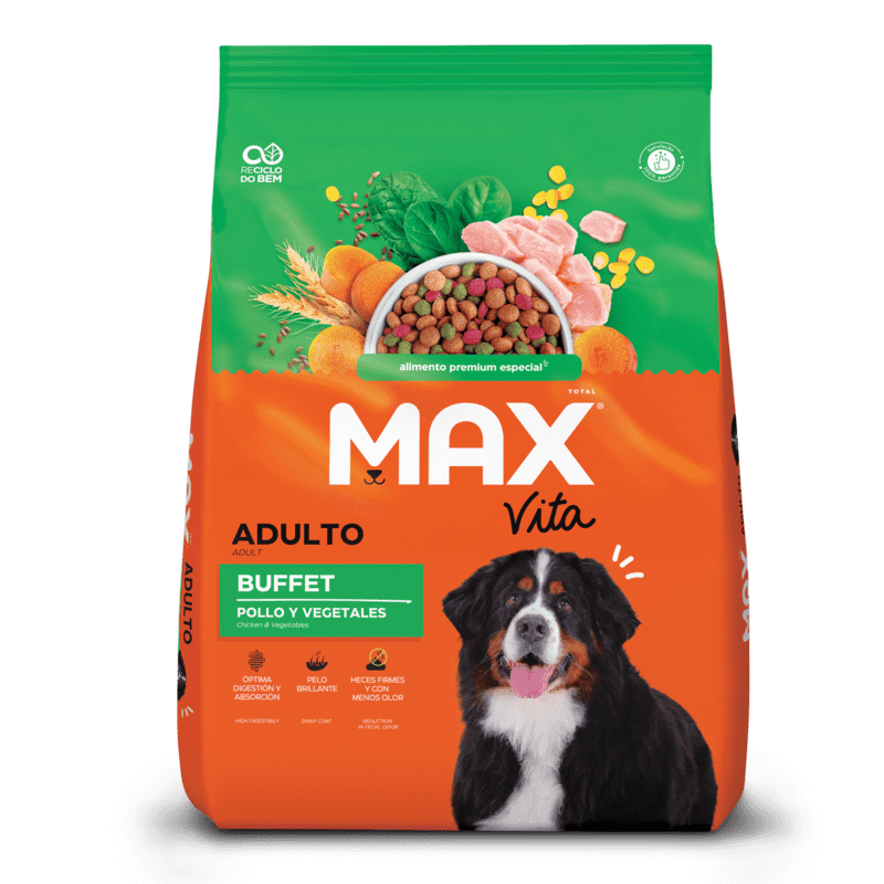 Max Vita - Alimento Perro Adulto Pollo y Vegetales