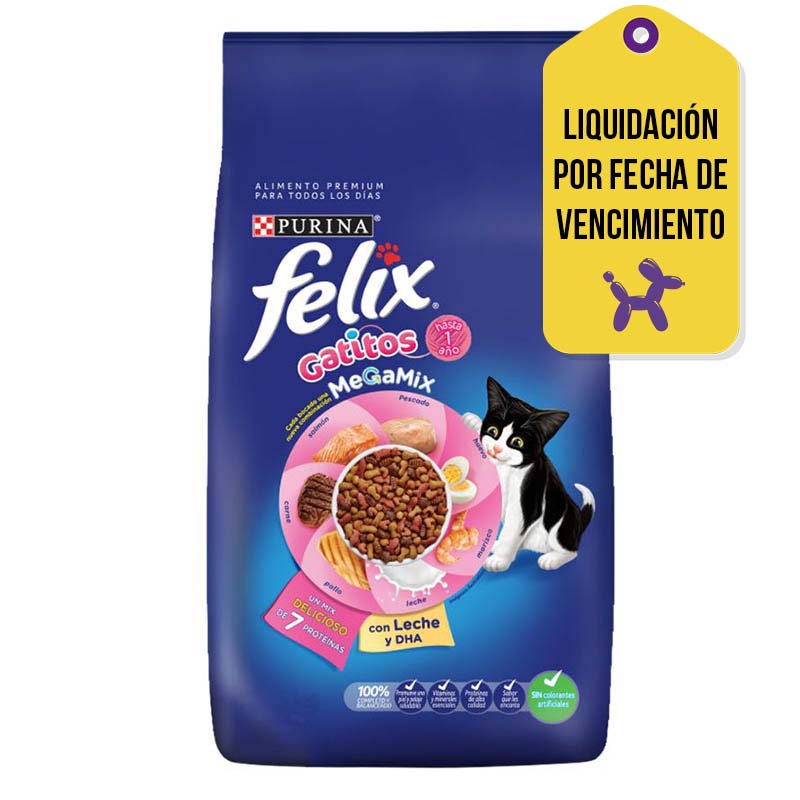 Felix - Megamix Alimento para Gatitos F.V.01-04-2026