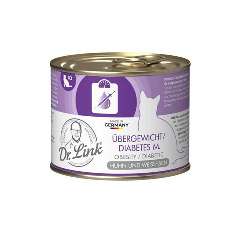 Dr. Link - Alimento Húmedo para Gato Special Diet Obesity / Diabetic