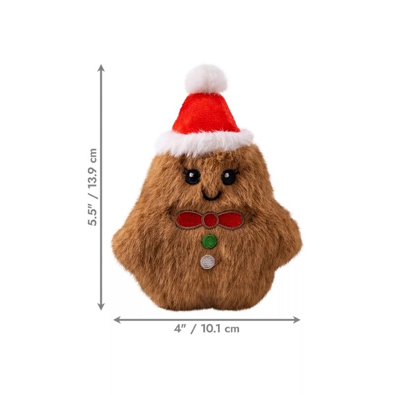 kong-peluche-navideno-snuzzles-gingerbread-para-perro