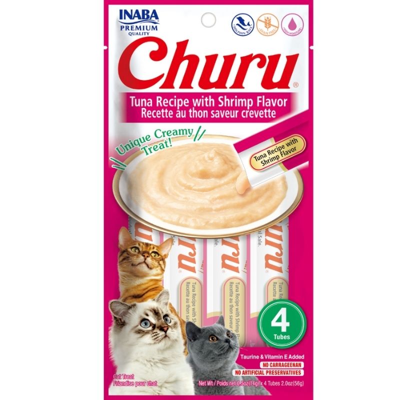 CHURU PREMIOS GATO ATUN Y CAMARON