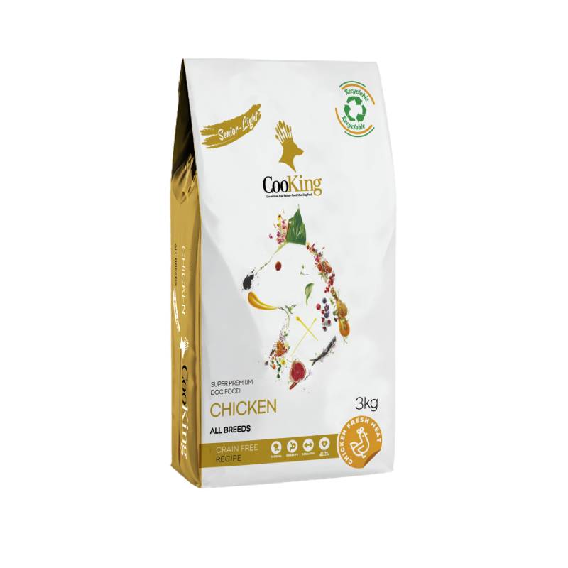 Cooking - Alimento Perro Senior Light Pollo 3 KG