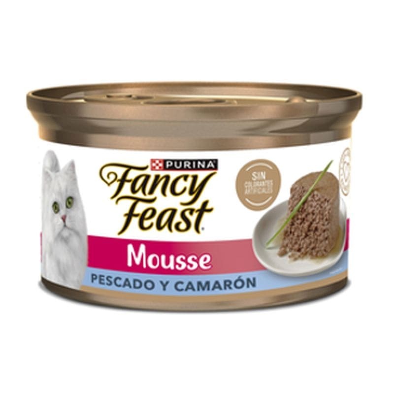 Fancy Feast - Mousse Pescado Y Camarón