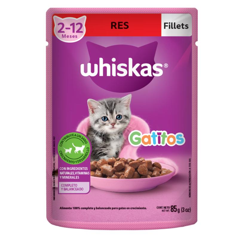 Whiskas - Alimento Húmedo Gatitos Res