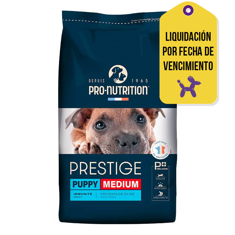 Prestige - Alimento para Cachorro Medium F.V. 20-09-2025