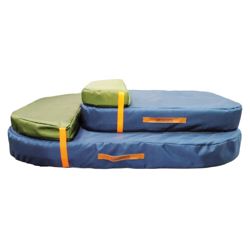 4-moments-cama-con-almohada-azul-verde