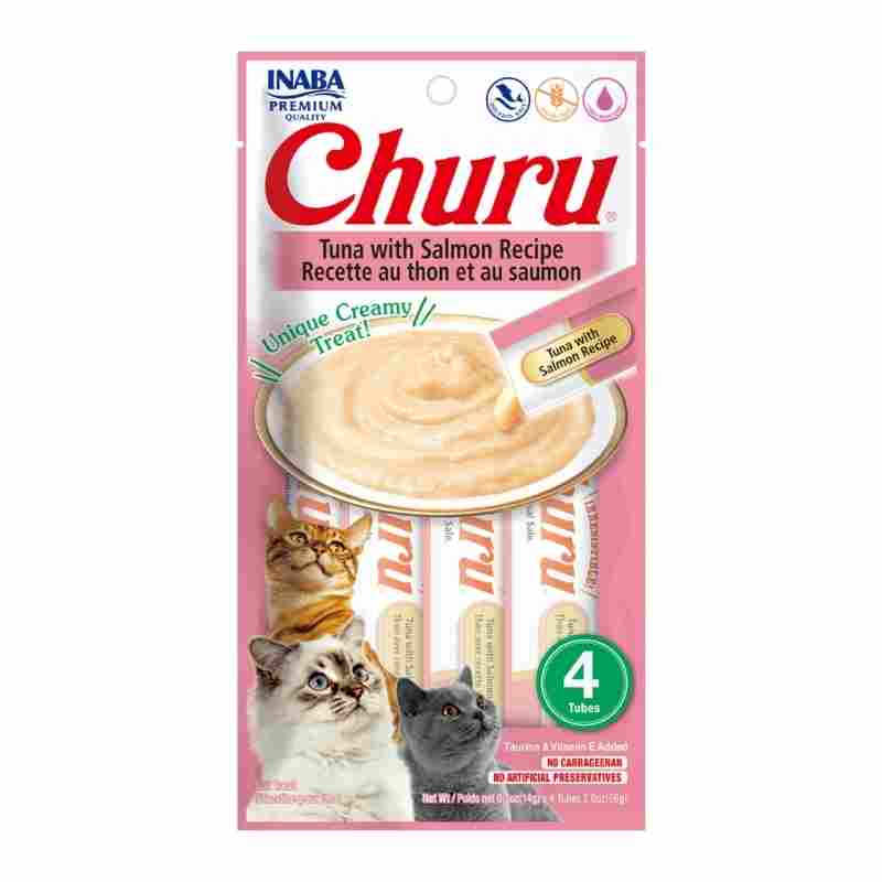 CHURU PREMIOS GATO ATUN Y SALMON