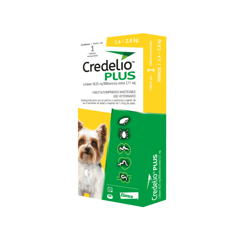 Credelio Plus - 1,4 KG -2.8 KG