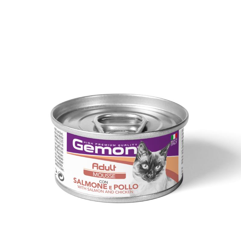 Gemon - Adult Mousse with Salmon and Chicken