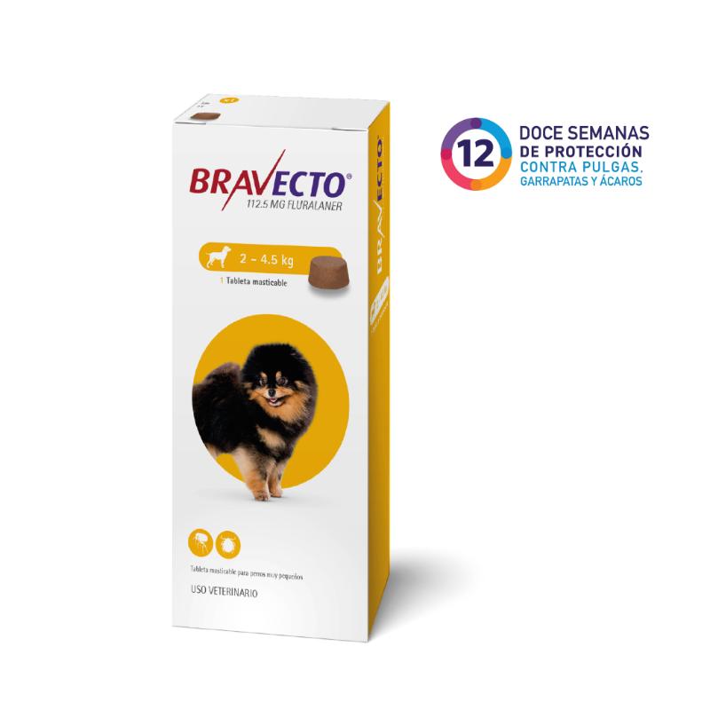 Bravecto - Perros De 2 Hasta 4,5 Kg