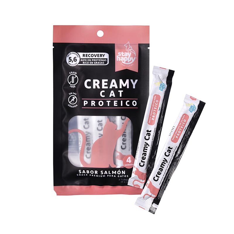 Stay Happy - Creamy Cat Proteico Salmón