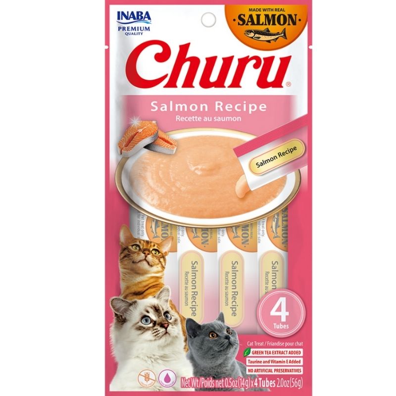 CHURU PREMIOS GATO REAL SALMON