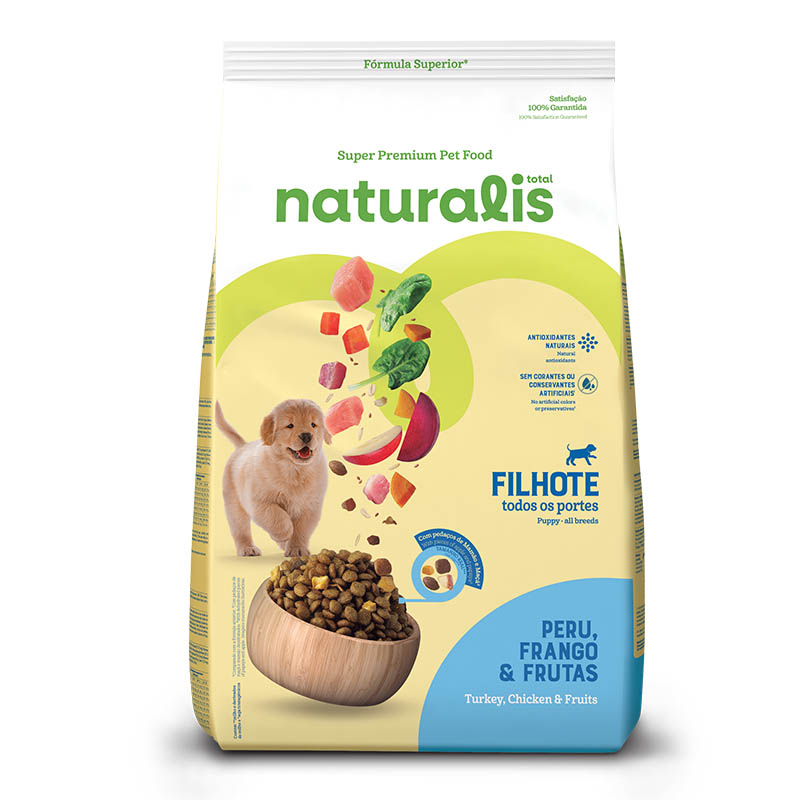 Naturalis - Alimento para Cachorro Pollo, Pavo Y Frutas