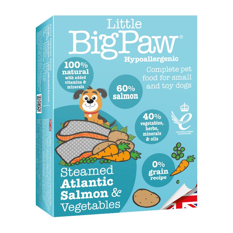 Little Big Paw - Alimento Humedo Perro Sabor Salmon y Verduras