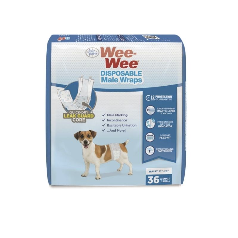 WEE WEE PADS - Pañales con indicador de humedad para perro