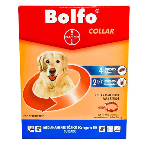 Bolfo - Collar Antipulgas Para Perros.