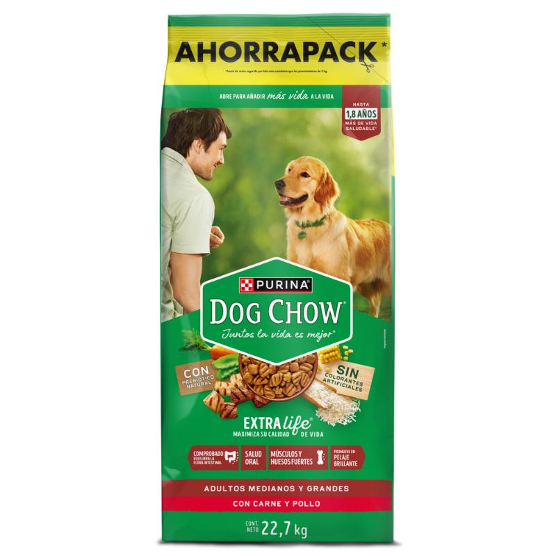 Dog Chow - Salud Visible Adultos Medianos Y Grandes pague 19,7 Lleve 22,7 Kg