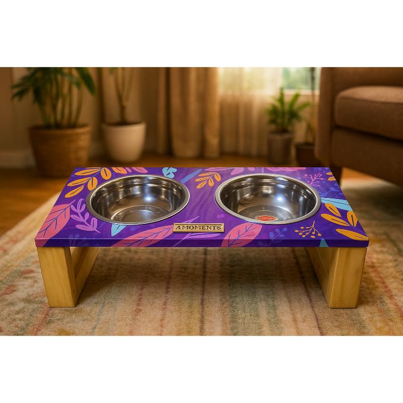 4 Moments - Comedero Hojas Moradas