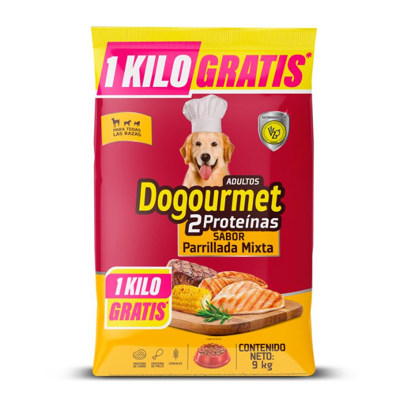 Dogourmet- Alimento sabor Parrillada mixta *Gratis 1 Kg