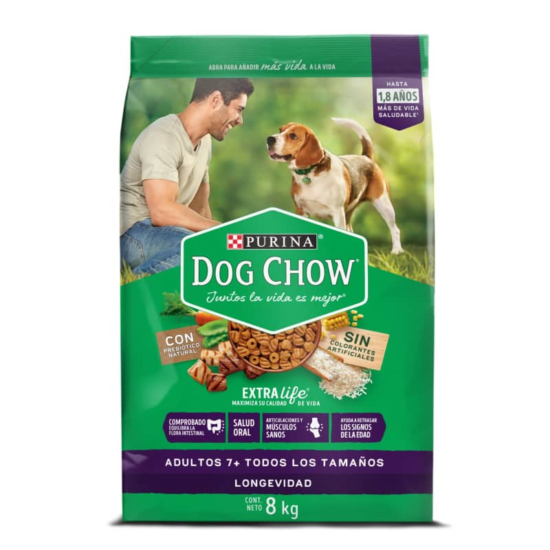 Dog Chow -  Longevidad Adultos 7+