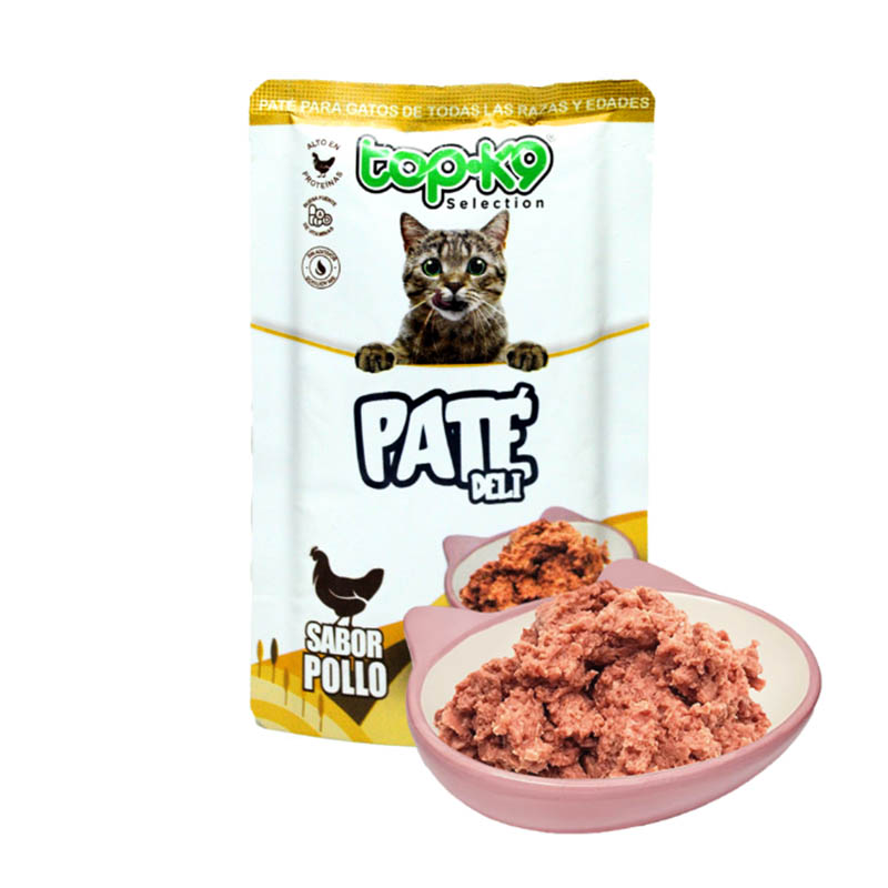 Topk9 - Snacks Paté Deli para Gato