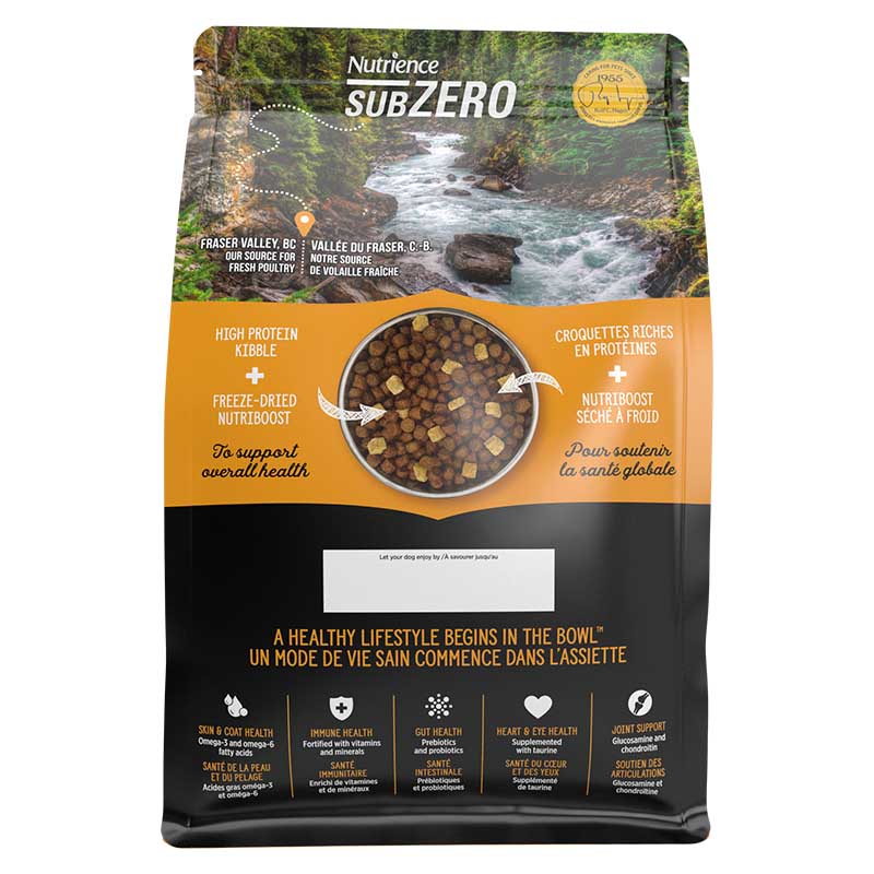 nutrience-subzero-alimento-perro-fraser-valley-small-bites