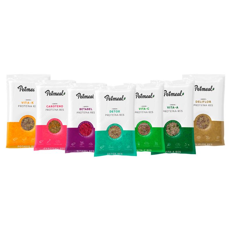 Petmeal Dieta Cocida Natural Perros - Multisabor Res 700