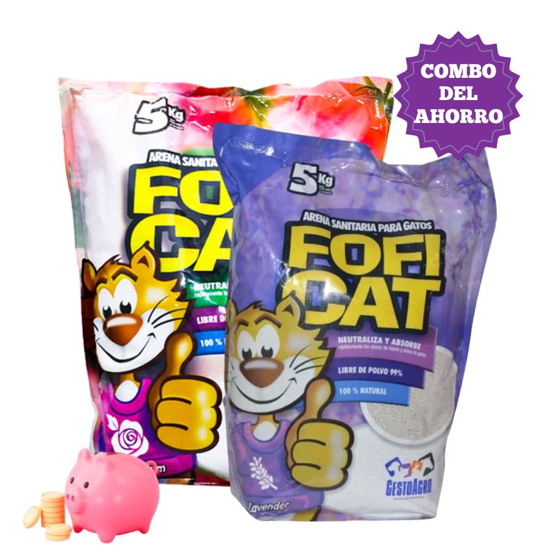 Foficat - Arena Lavanda / Rosas - Super Ahorro