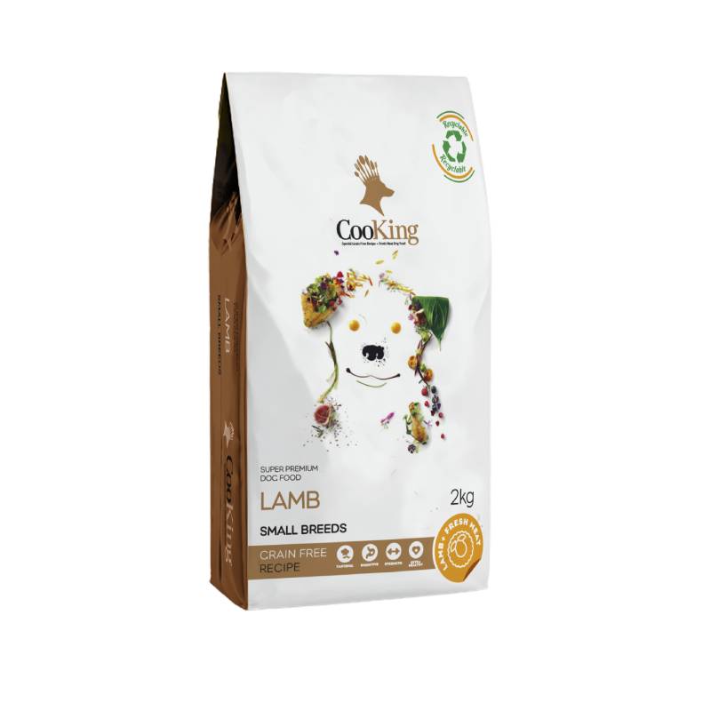 Cooking - Alimento Perro Raza Pequena Cordero 2 KG