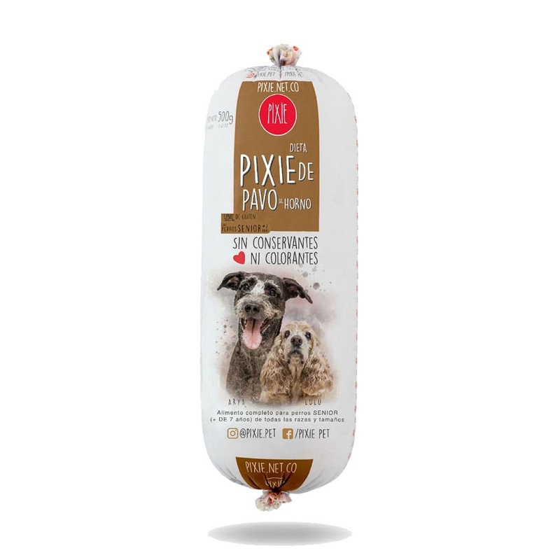 Pixie - Dieta Horneada Perro Senior Pavo