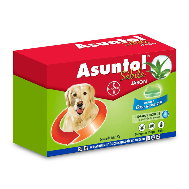 Asuntol - Jabón Para Perros Sábila.