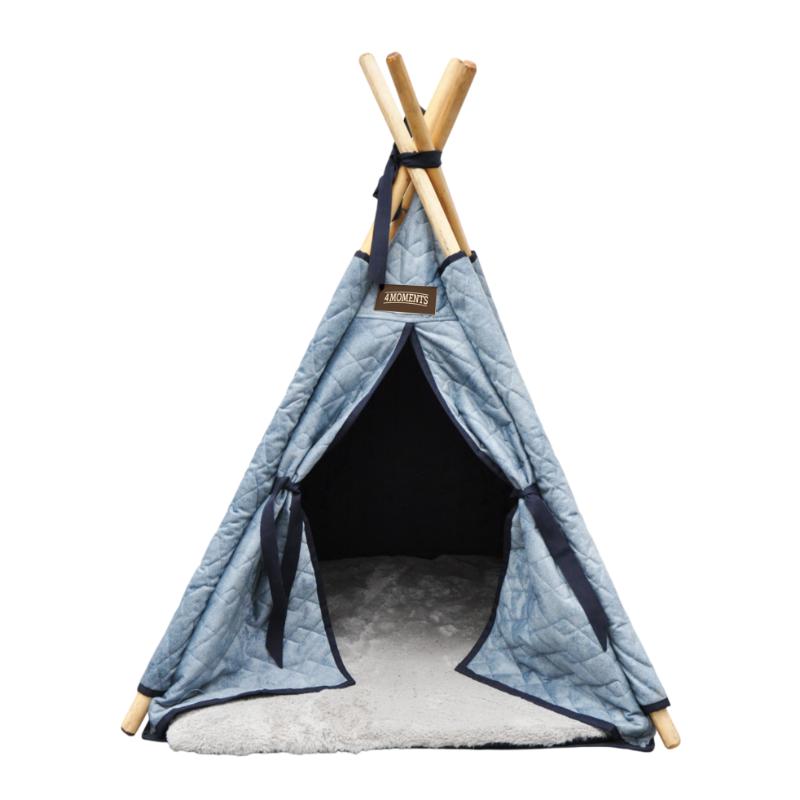 4 Moments - Carpa Teepe Azul Cielo 70x70 cm