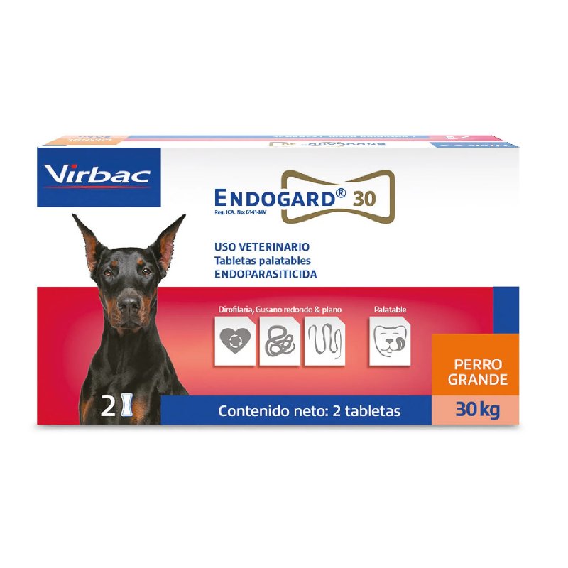 Virbac - Endogard Perros Hasta 30 Kg