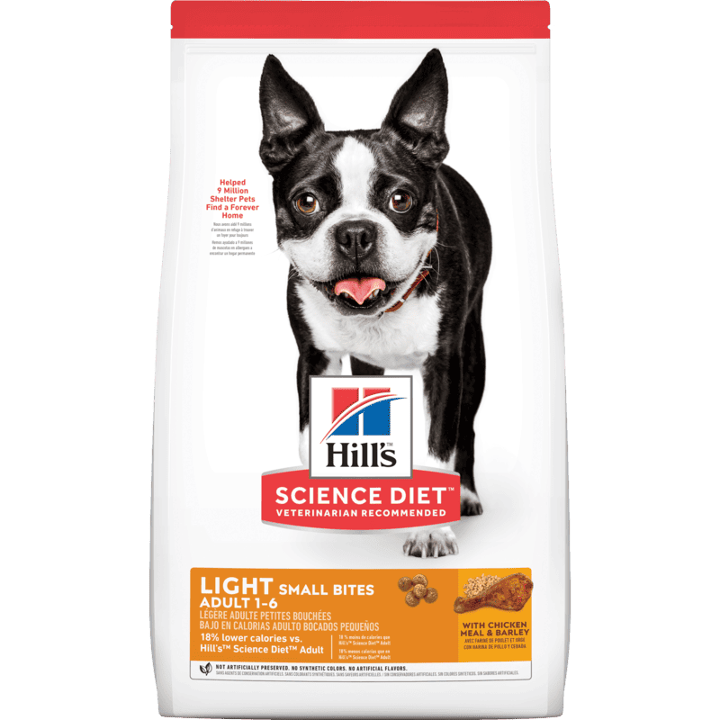 Hills - Science Diet Adult Light Small Bites Adult 1-6 Dog