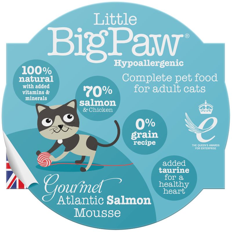 Little Big Paw - Alimento Humedo Gato Sabor Salmón