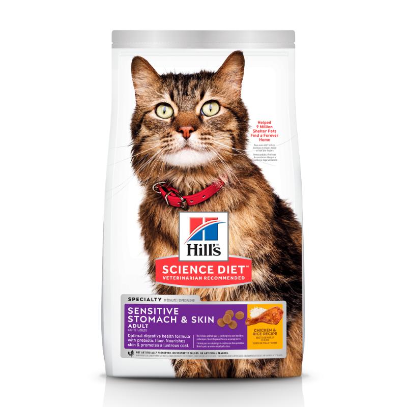 Hills - Science Diet Adult Sensitive Stomach & Skin Cat