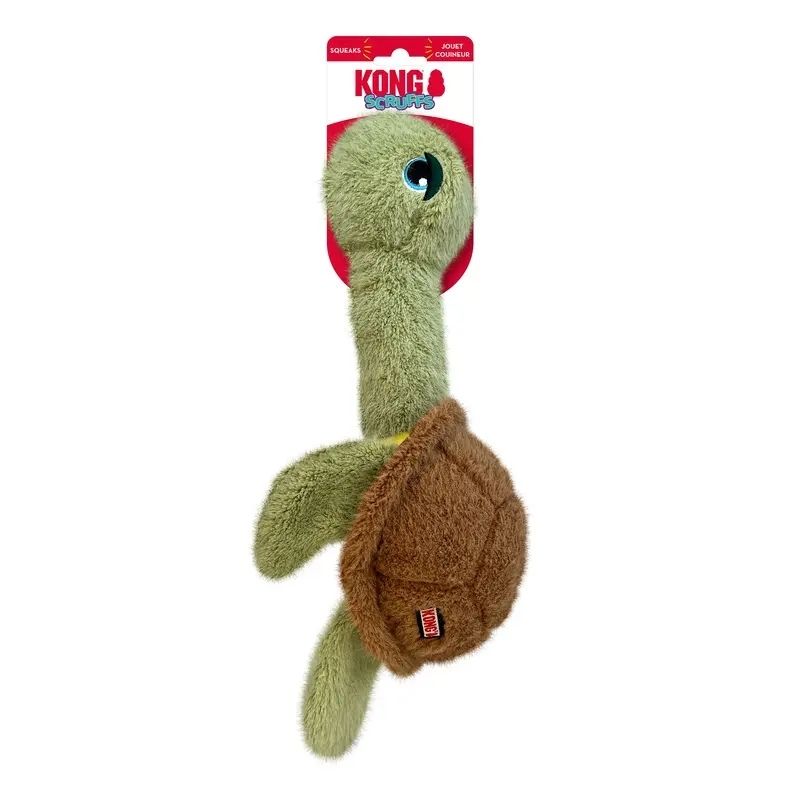 KONG Peluche Scruffs Tortuga para Perro