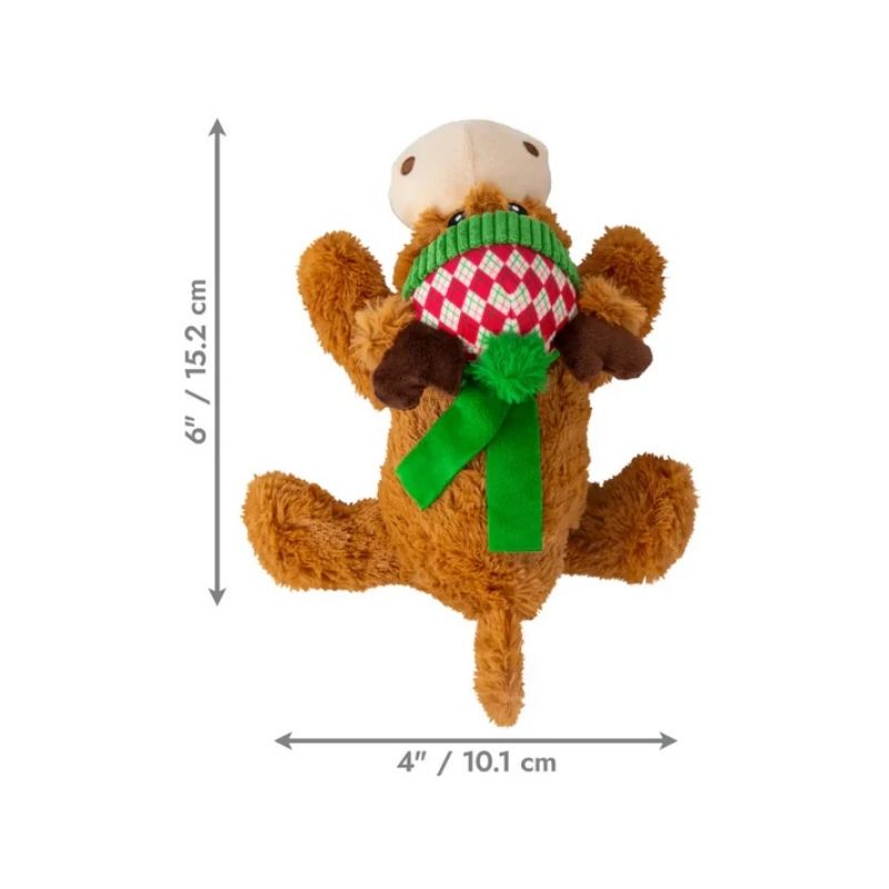 kong-peluche-navideno-reno-cozie-para-perro
