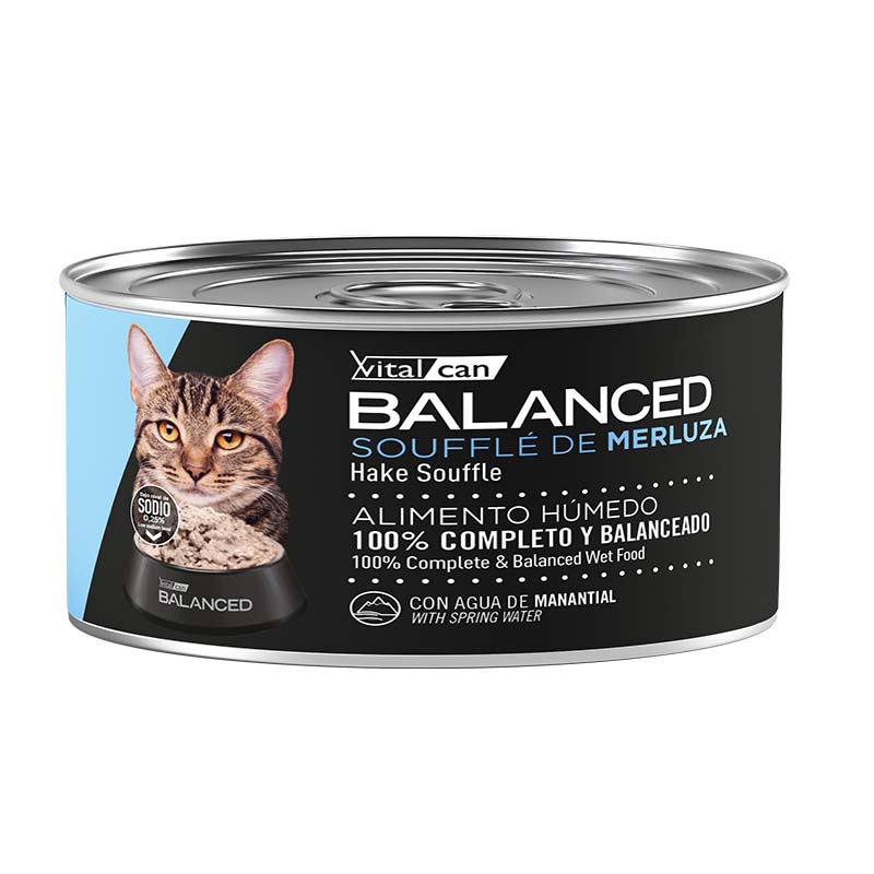 Vitalcan Balanced - Alimento húmedo Gato Adulto Merluza