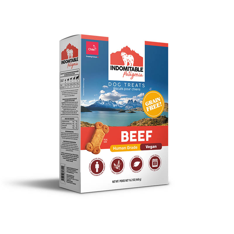 Indomitable - Galletas Grain Free Beef Carne