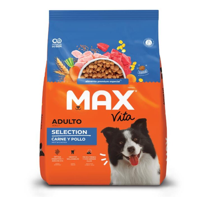 Max Vita - Alimento Perro Adulto Carne y Pollo