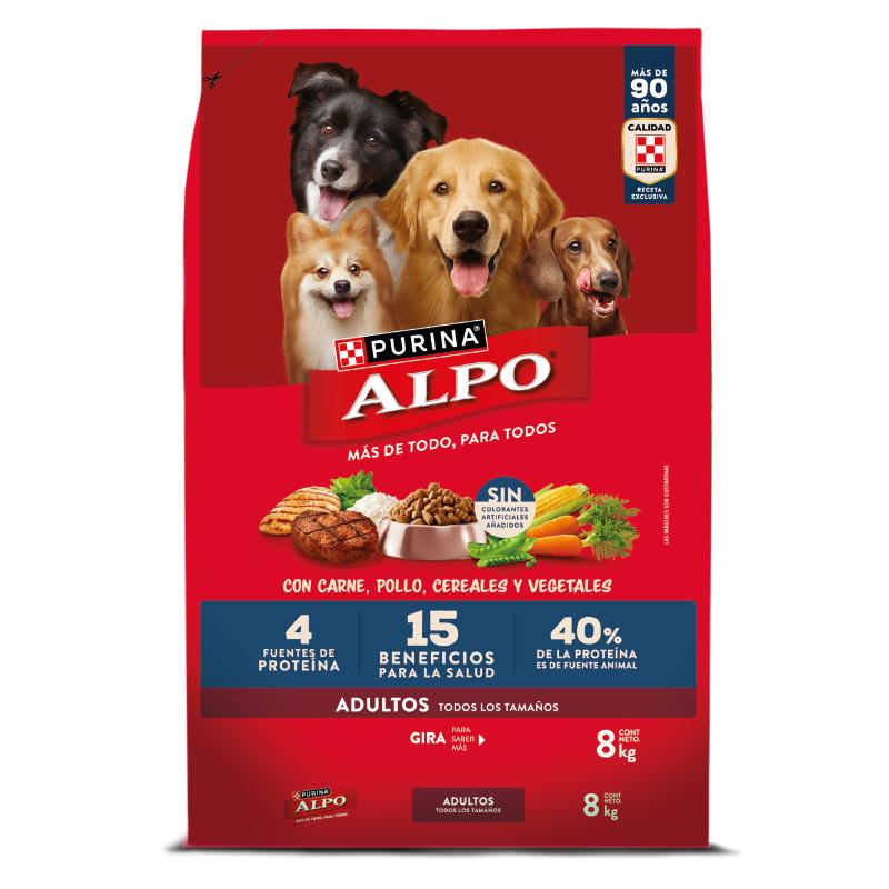 Alpo - Adultos Carne, Pollo, Cereales y Vegetales