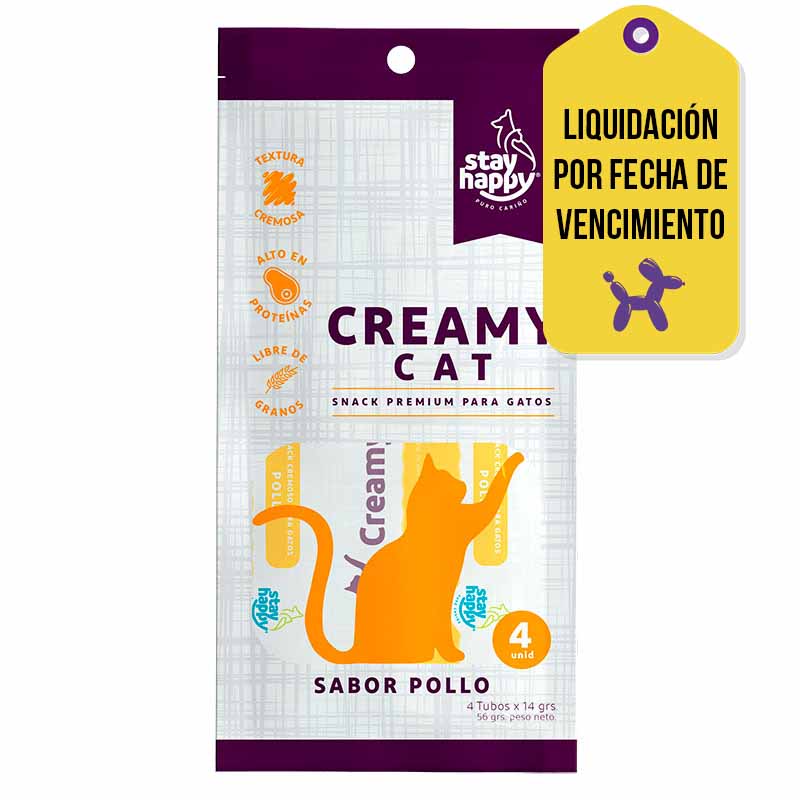 Stay Happy - Creamy Cat Pollo F.V. 10-04-2025