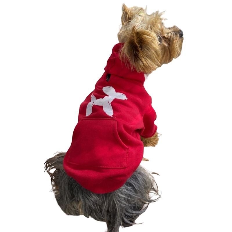 PH Sudadera Laika Color Rojo