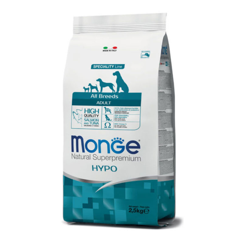 Monge - Alimento para Perro Todas las Razas Hypo Salmon & Atún