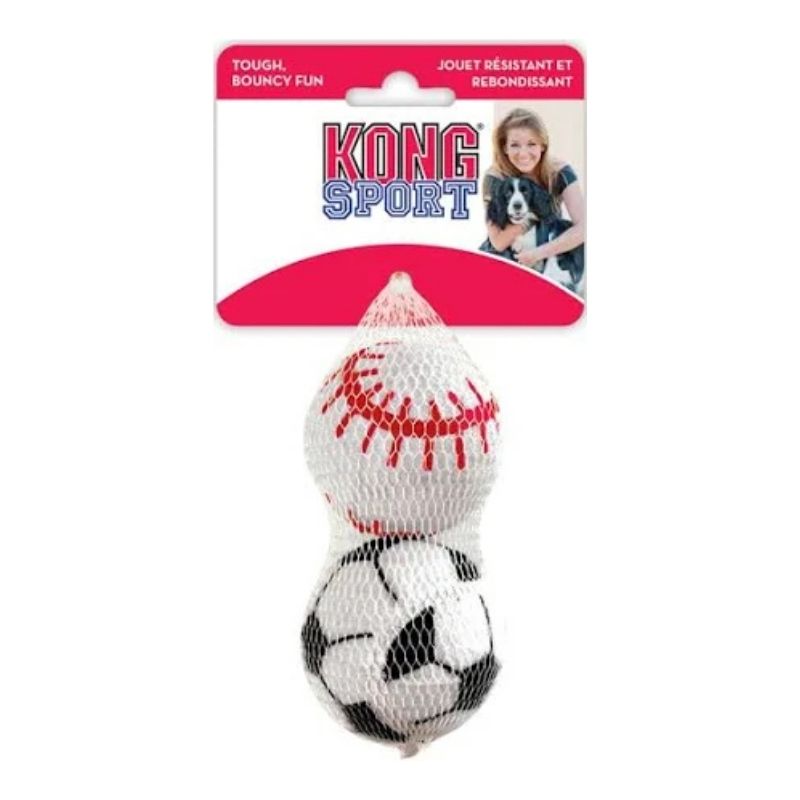 KONG Set de Pelotas Sport para Perro 2pzas
