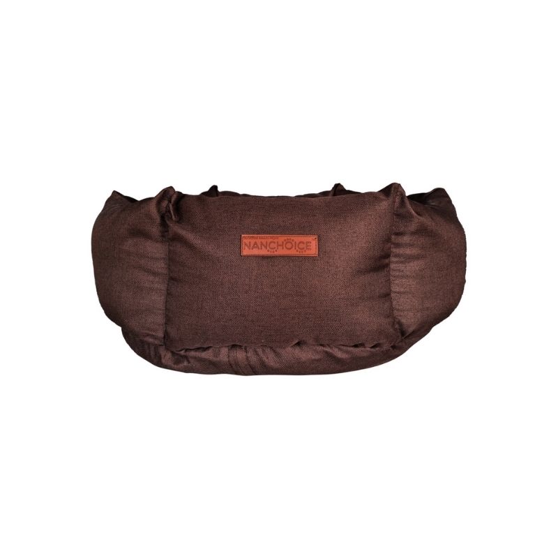 NANCHOICE Cama Nanchoice modelo Roma Grande Café