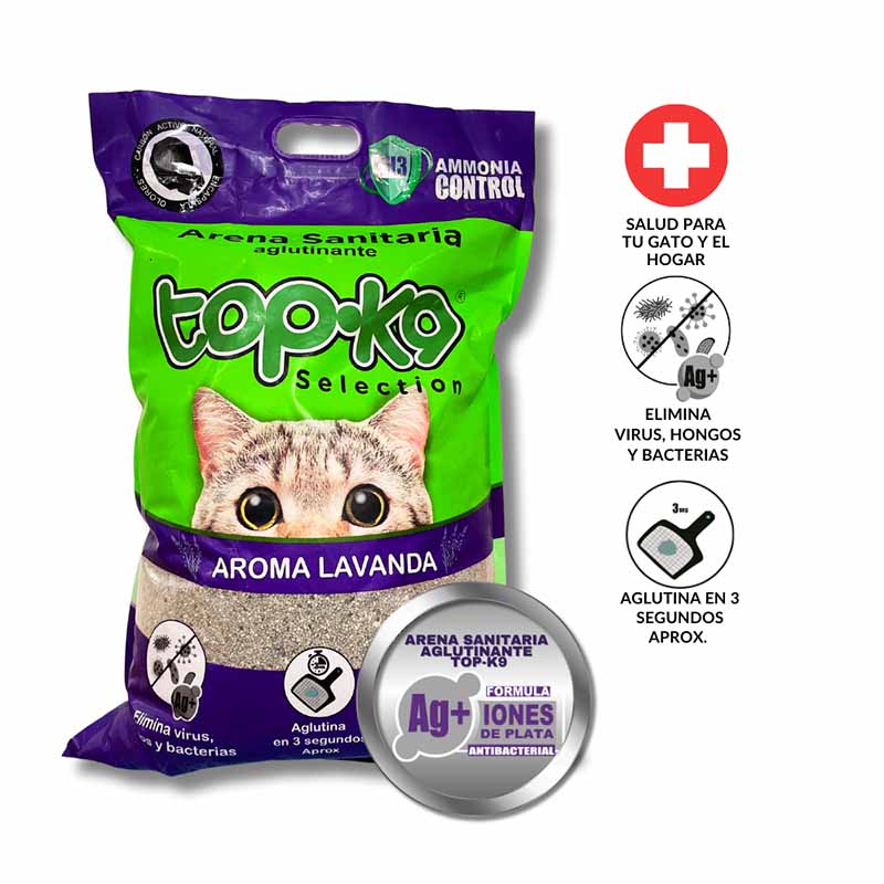 topk9-arena-aglutinante-iones-de-plata-carbon-activo-ammonia-control-aroma-lavanda