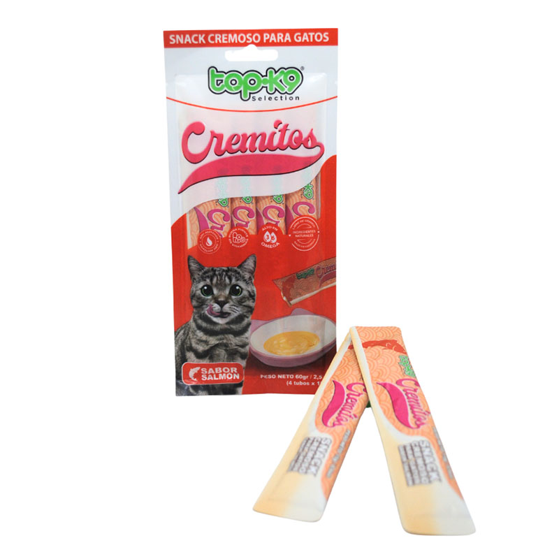 Topk9 - Snacks Cremitos para Gatos