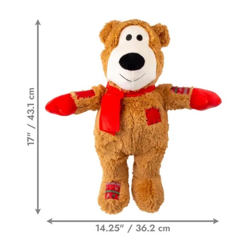 kong-peluche-navideno-oso-jumbo-para-perro-modelo-surtido